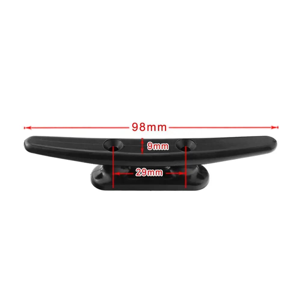Boat Rope Cleat Nylon Material Marine Dock Line Holder Durable Accessory for Yacht Garage Curtain Tie