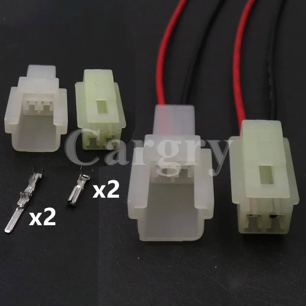 Set di 2 Connettori 6090-1031 6090-1001 per Modifiche Auto, Assemblaggio AC, Cavo Elettrico per Auto, Presa Maschio-Femmina Non Sigillata