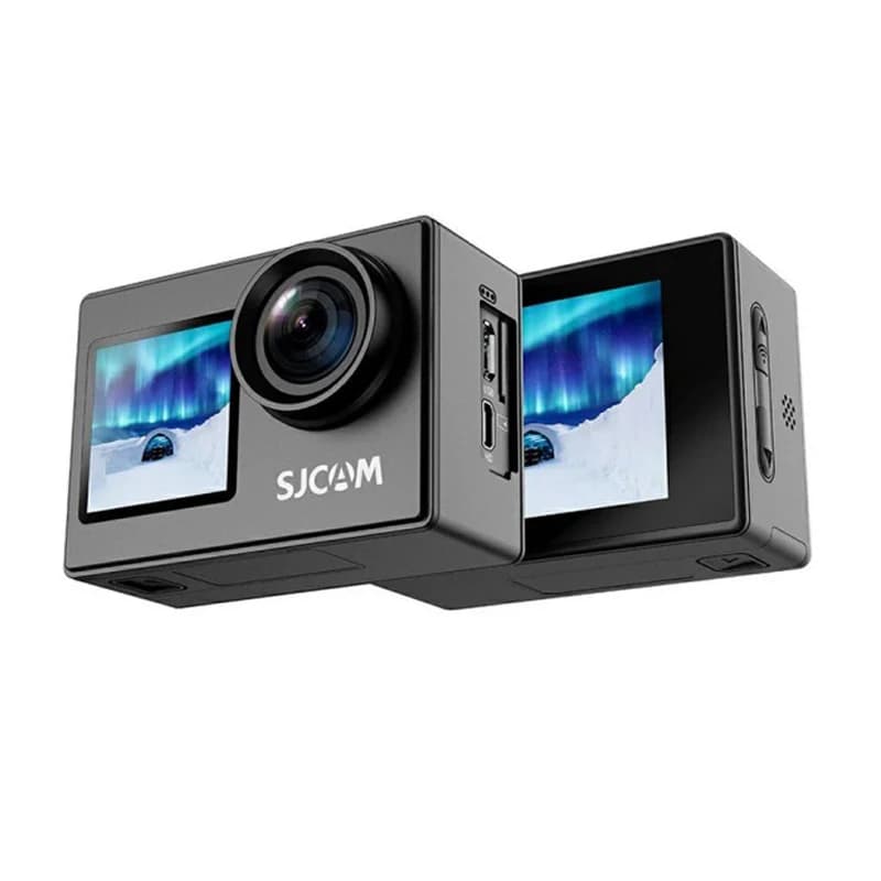 Double screen-SJ4000 SJCAM helmet camera Double display 4K30FPSWIFI Ultra HD camera waterproof 170 ° Large-angle thumb cam