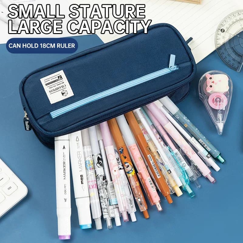 Pencil Case Big Capacity Pencil Pouch Back To School Anime Desk Organizer Stationery Items for Girls Kids School Acsesories Gift