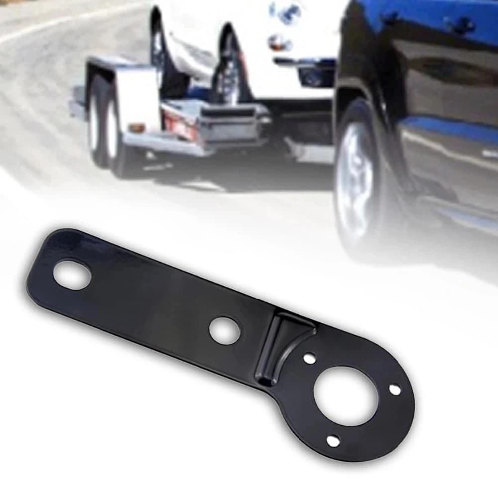 Spina elettrica per auto fissaggio precablato gancio di traino in ferro connettore per cavo automatico adattatore per roulotte per rimorchio attacco per piastra presa a 7 Pin