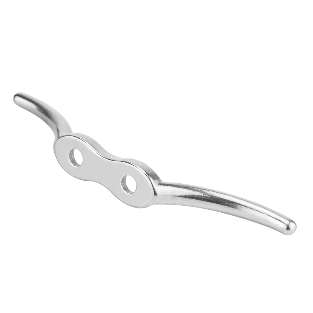 Gancio per tacchetta per asta portabandiera in acciaio inossidabile 316 con viti di montaggio 6 pollici/150mm per accessori per l'ormeggio della barca
