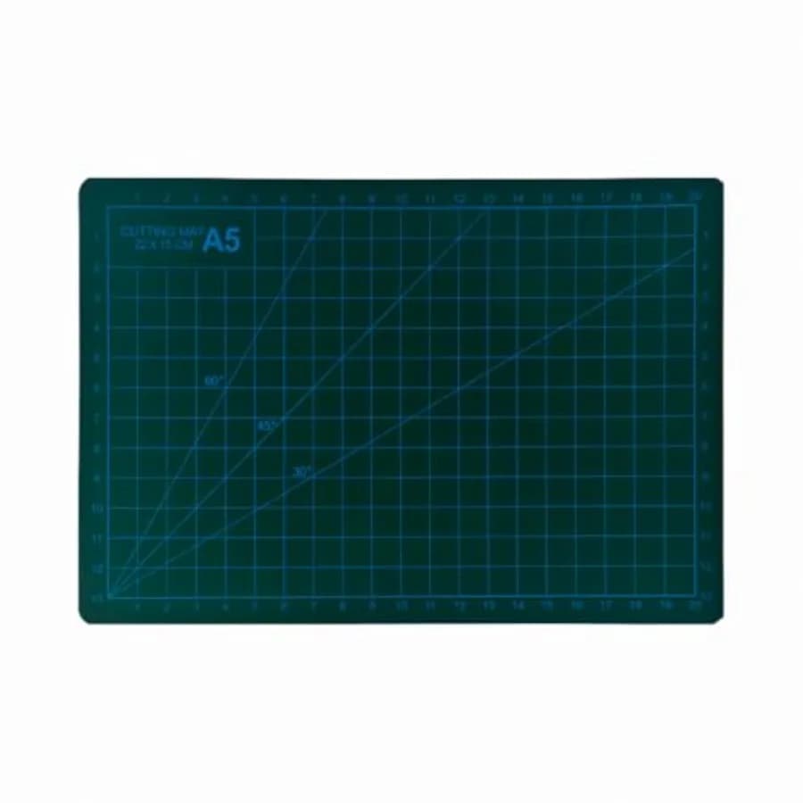 A5 Self-Healing Cutting Mat - 5.7" x 8.3" - Versatile Craft Board for Precision Cutting and Easy Measurement - Ideal for Sewing