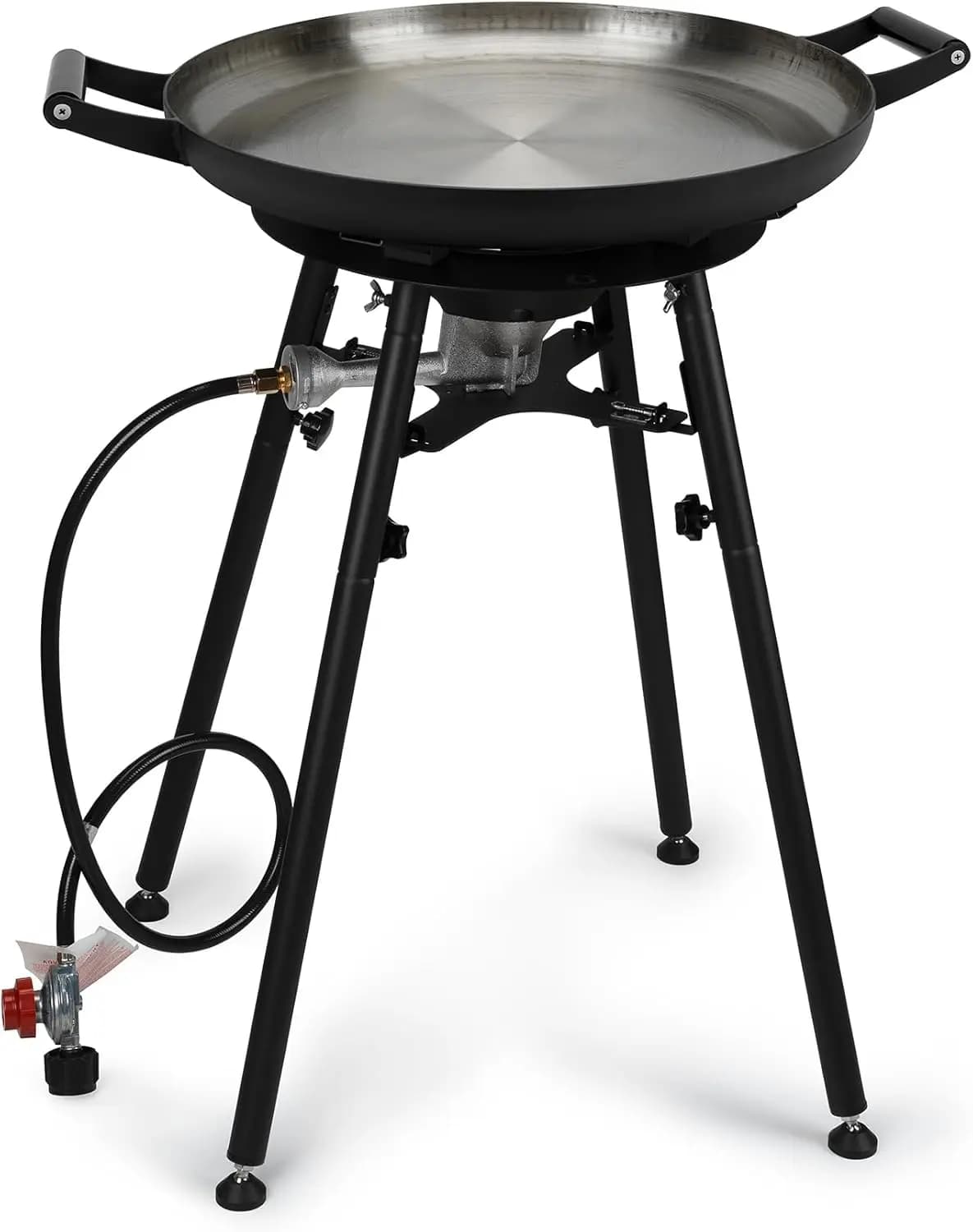 Set for burner in Propano for Paella with Padella 21 Pollici, Kit Gas cooker for Camping, Tailgating, Camper, 60000BTU