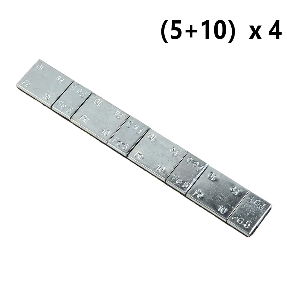 60g counterweight block with Chassis tire adhesive rubber counterweight block balance wheel iron balance wheel balance wheel for tires