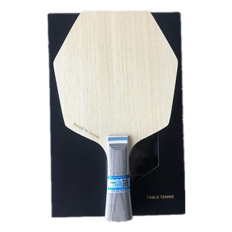 Stuor Sports Ping Pong Hexagonal Blades Payable by Ping Pong Professional Integrated Carbon Fiber Blue