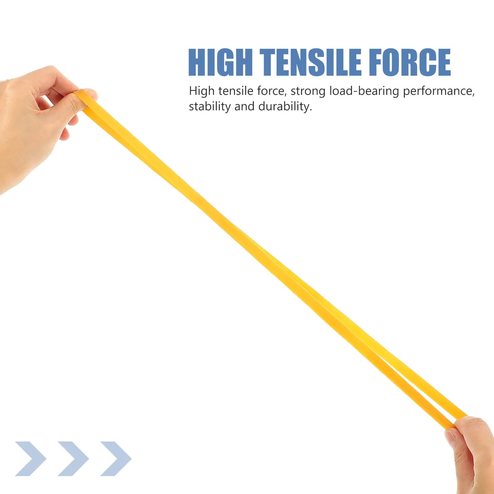 45 Pezzi Elastici in Gomma Resistenti, Fasce Elastiche Spesse per Organizzazione Casa e Ufficio, Legatura e Fissaggio, Corda per Pattumiera