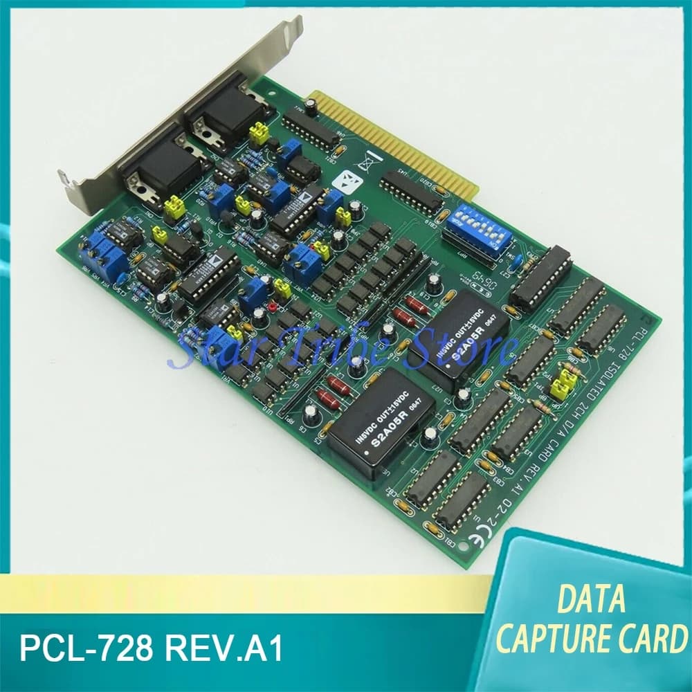 Scheda di acquisizione dati PCL-728 REV.A1, 12 bit, 2 canali, uscita analogica isolata, scheda ISA