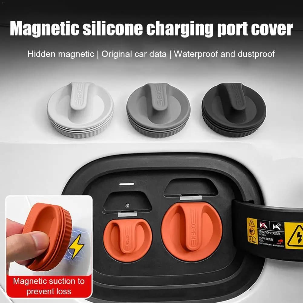 Car Charging Door Waterproof Cover for Trumpchi GAC S7 2025 2026 Refill Door Cover Caps with Gasket Accessories for Electric Vehicles