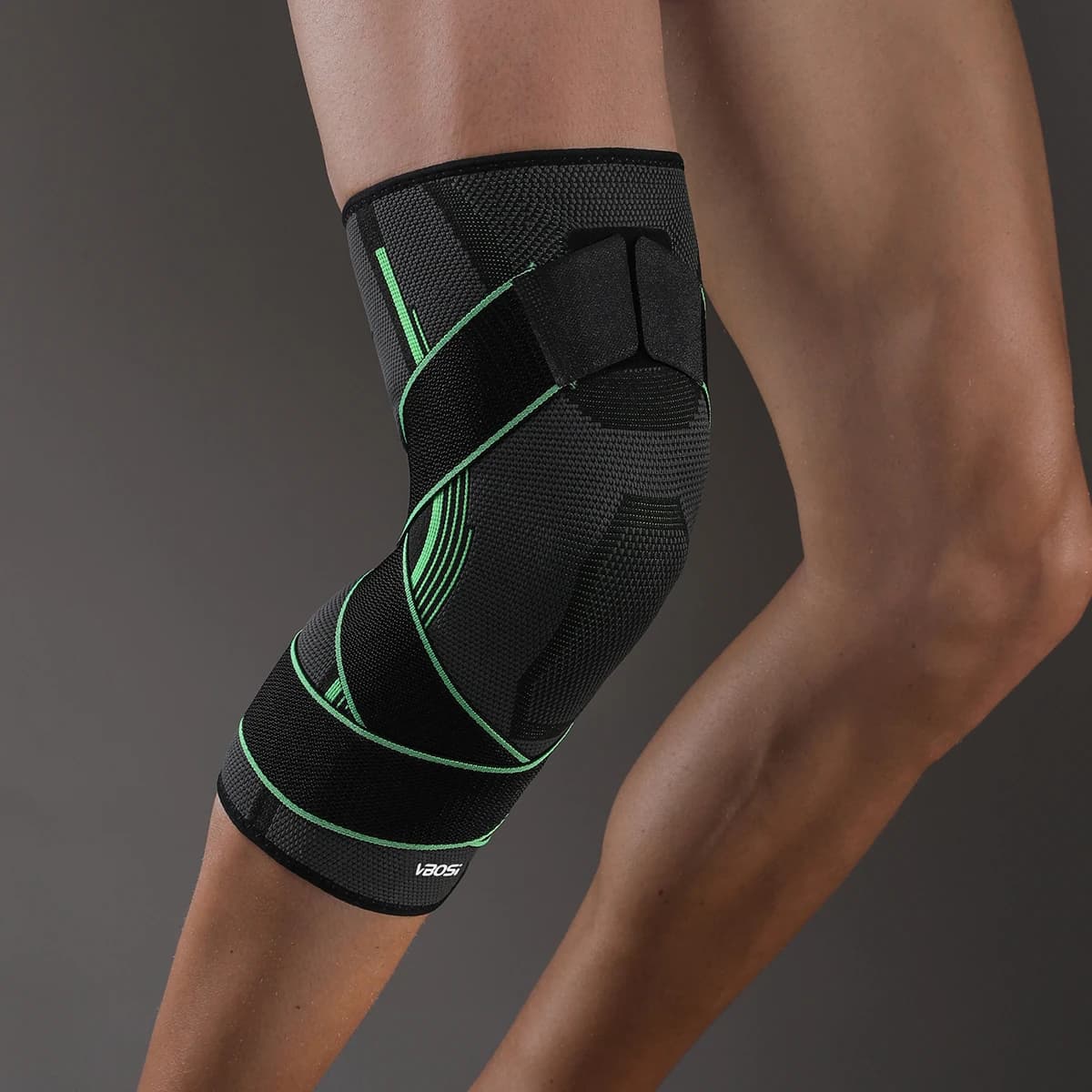 1 piece universal compression knee brace for everyday life and sport, knee pain knee brace
