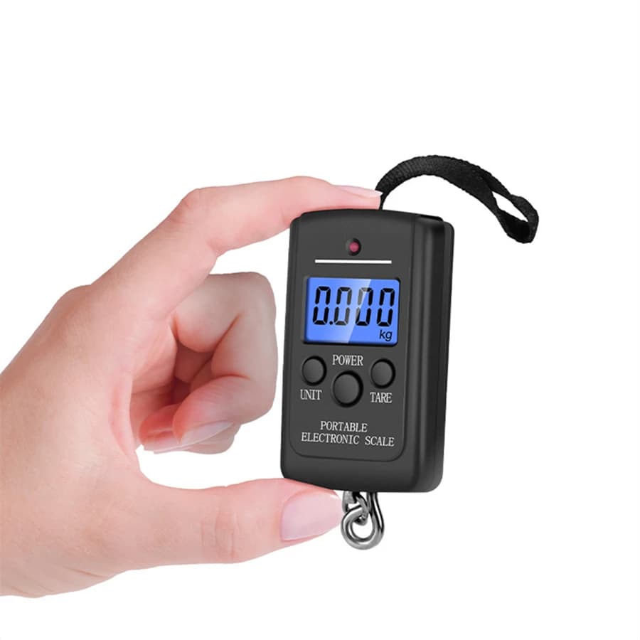 Portable Digital Scale LCD Scale 40 kg Electronic Bag Appeals Valigia Travel Bag Weight Balancing Tool