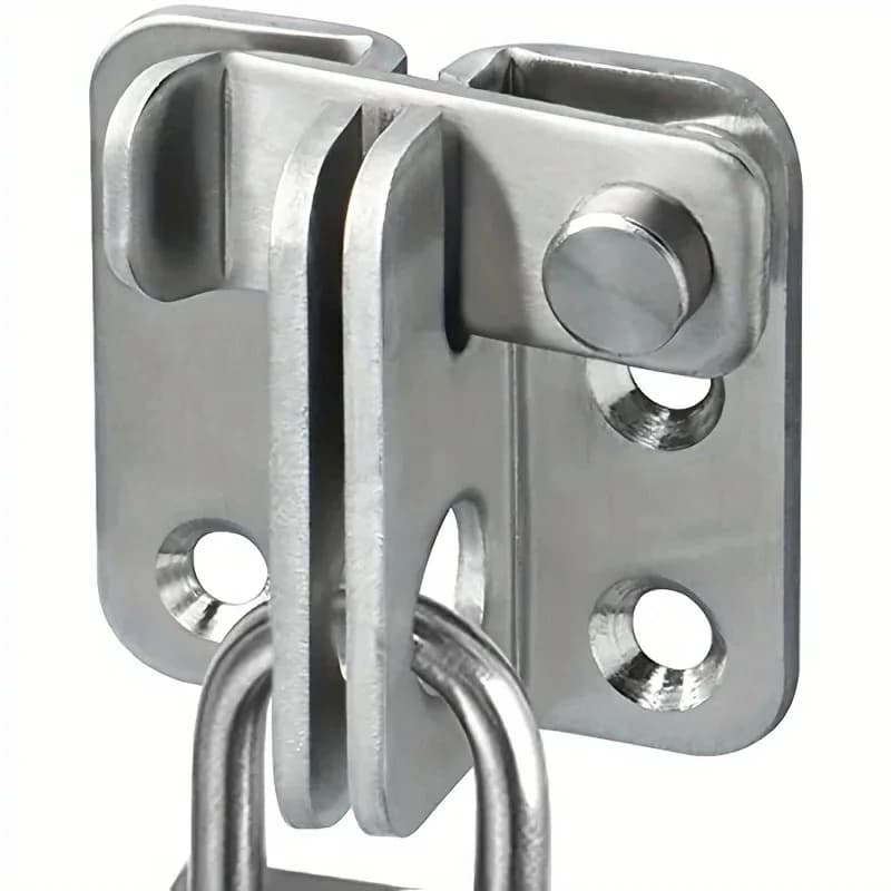 1pc Flip Latch Cancello Chiusure Scorrevole Bullone Chiusura di Sicurezza Serratura Della Porta Captura Per Cabinet Della Fienile Gabbia Per Animali Domestici Giardino Bagno Garage Finestra scorrevole