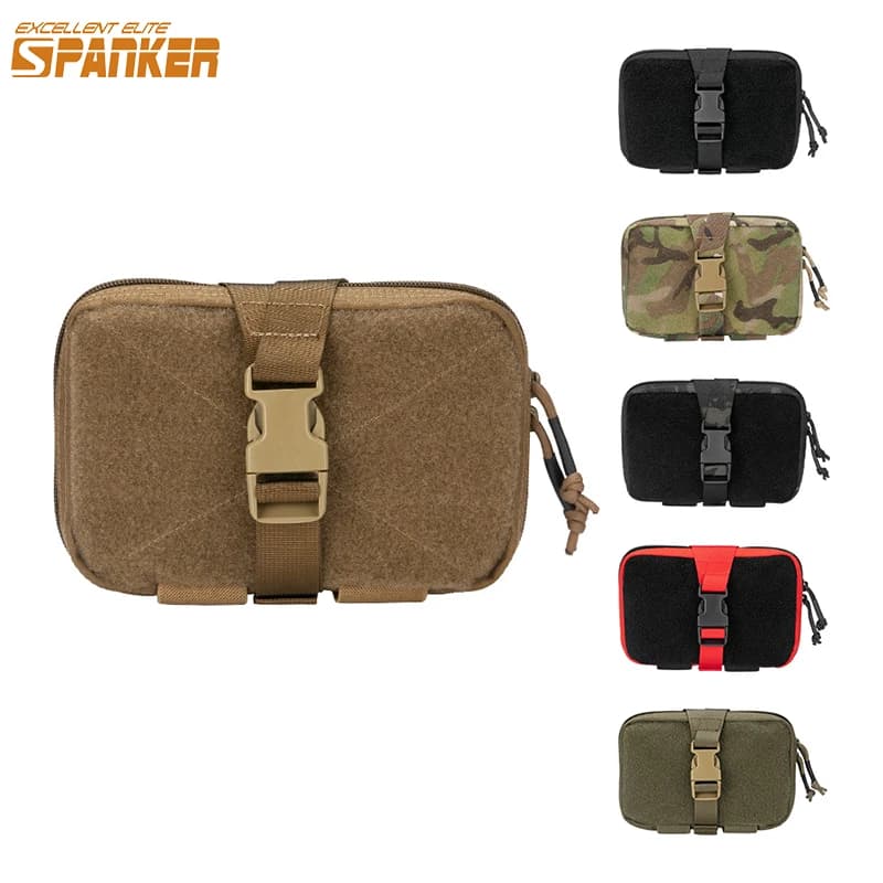 Marsupio tattico EDC Kit di pronto soccorso Borsa per attrezzi da campeggio esterna Marsupi in nylon Molle Marsupio Tasca in vita da caccia Accessori per gilet