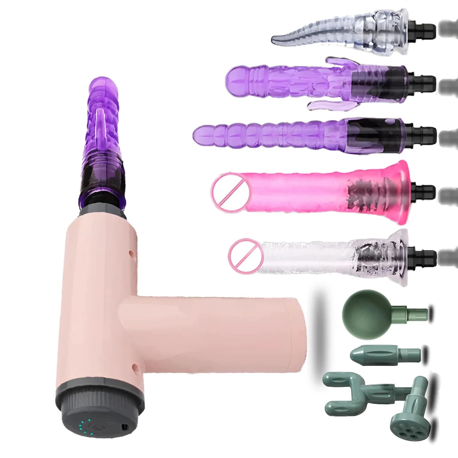 SCHandheld Massage Gun Dildo Vibrator Sex Toys For Women Automatic Sex Machine With Clitoral Stimulation Sexy Toys For Couples 1