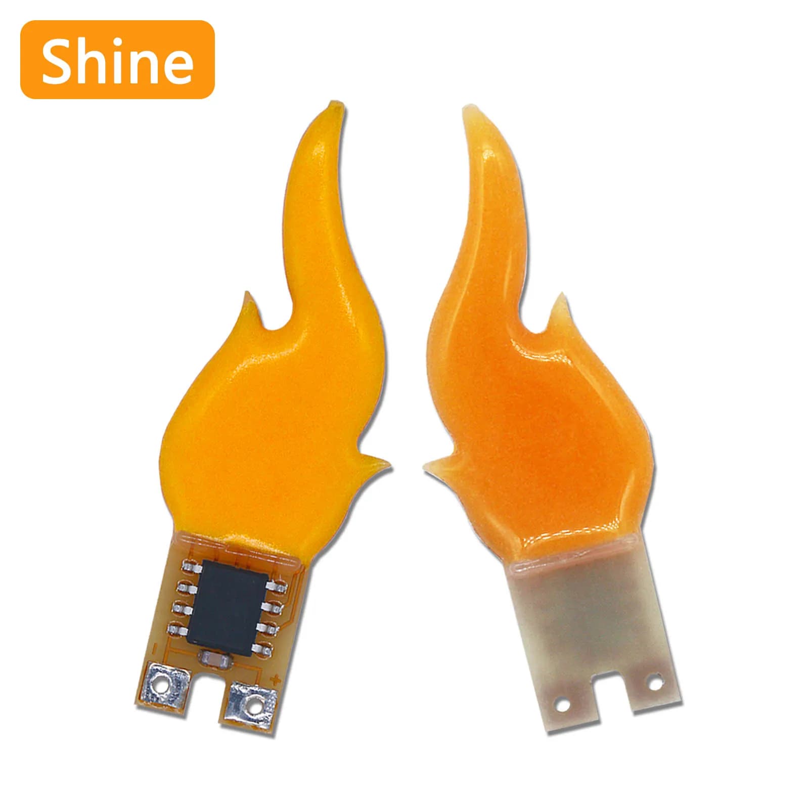 DC3-5V Led Cob Flash Candele Edison Fiamma LED Diodo a filamento Decorazione festa di compleanno Lampadina Accessori Luce di candela FAI DA TE