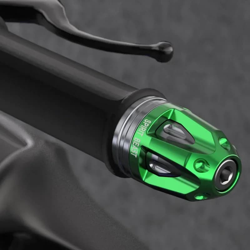 Moto Grip Bar End Weight Balancing for Kawasaki Ninja250 300 Ninja400 600 Ninja1000 ZRX1200 ZX9R ZX14R ZX6R ZX25R Z900