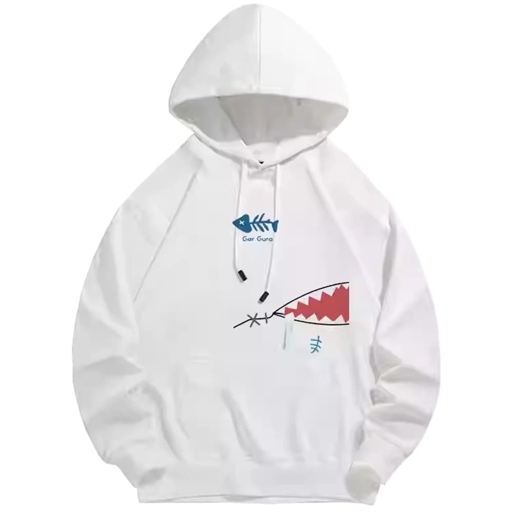 XIN LAI SEN Unisex Anime Cos Gawr Gura Costume Cosplay Halloween Hoodie
