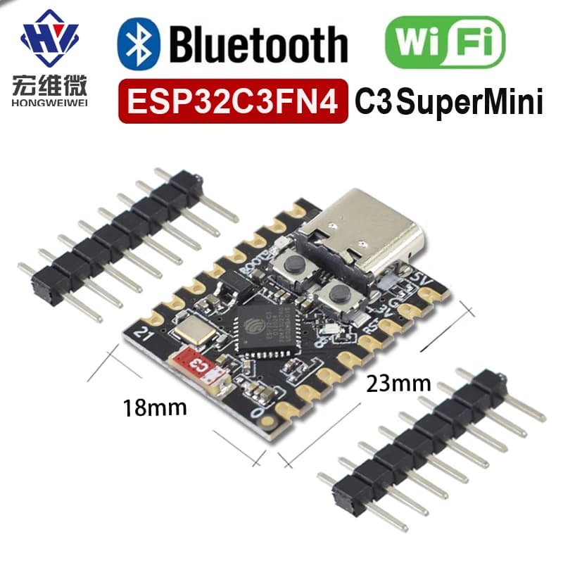 Modules development card ESP32 C3 Mini module Wifi BT Bluetooth 32-bit single-core processor ESP32 C3 16 pin Type-C