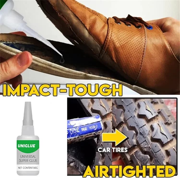 50ml UNIGLUE Universal Super Adhesive Multifunction Metal Plastic Woodware Ceramic Glass Repair Agent Quick Dry Universal Glue
