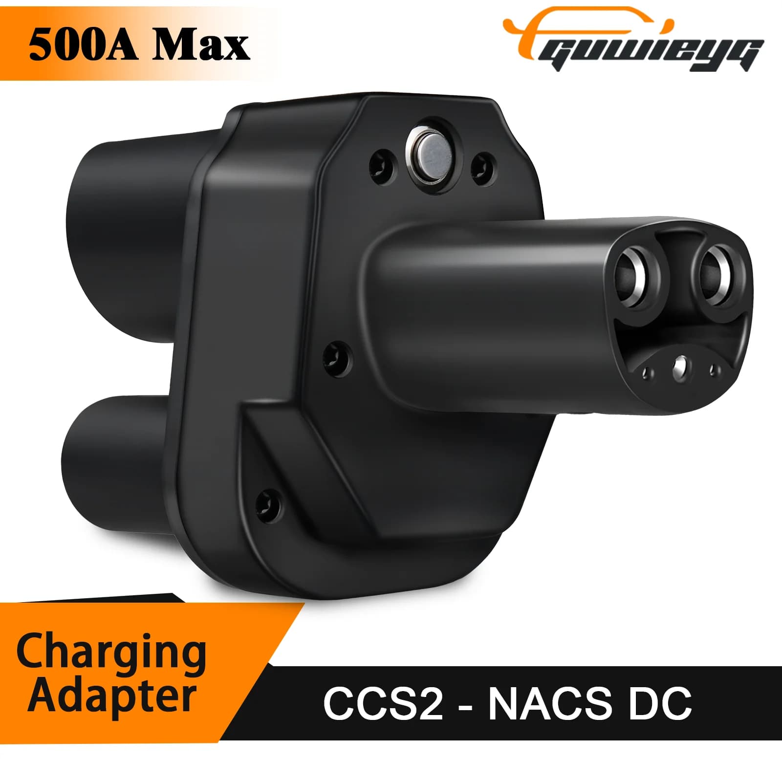 EV GUWIEYG charging adapter from CCS2 to Tesla 500A, CCS2 Combo converter for Tesla, CCS2 Tesla car charger adapter