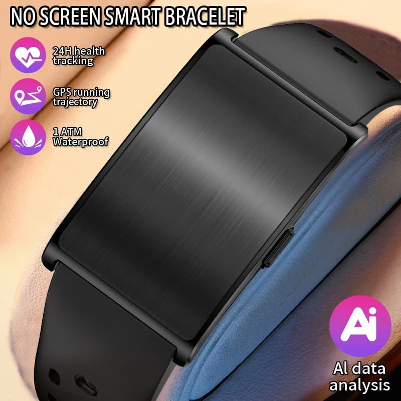 LIGE Smart GPS Bracelet Execution Trajectory To Data Analysis 1ATM Waterproof Frequency Cardiac Sleep Health Smartwatch Bracelet