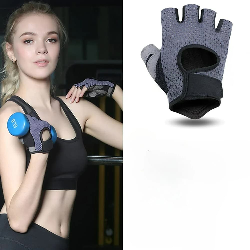 Cycling Gloves Fitness Mid-Length Active Men Women's MTB Heavy Duty Breathable Accessories Cycling