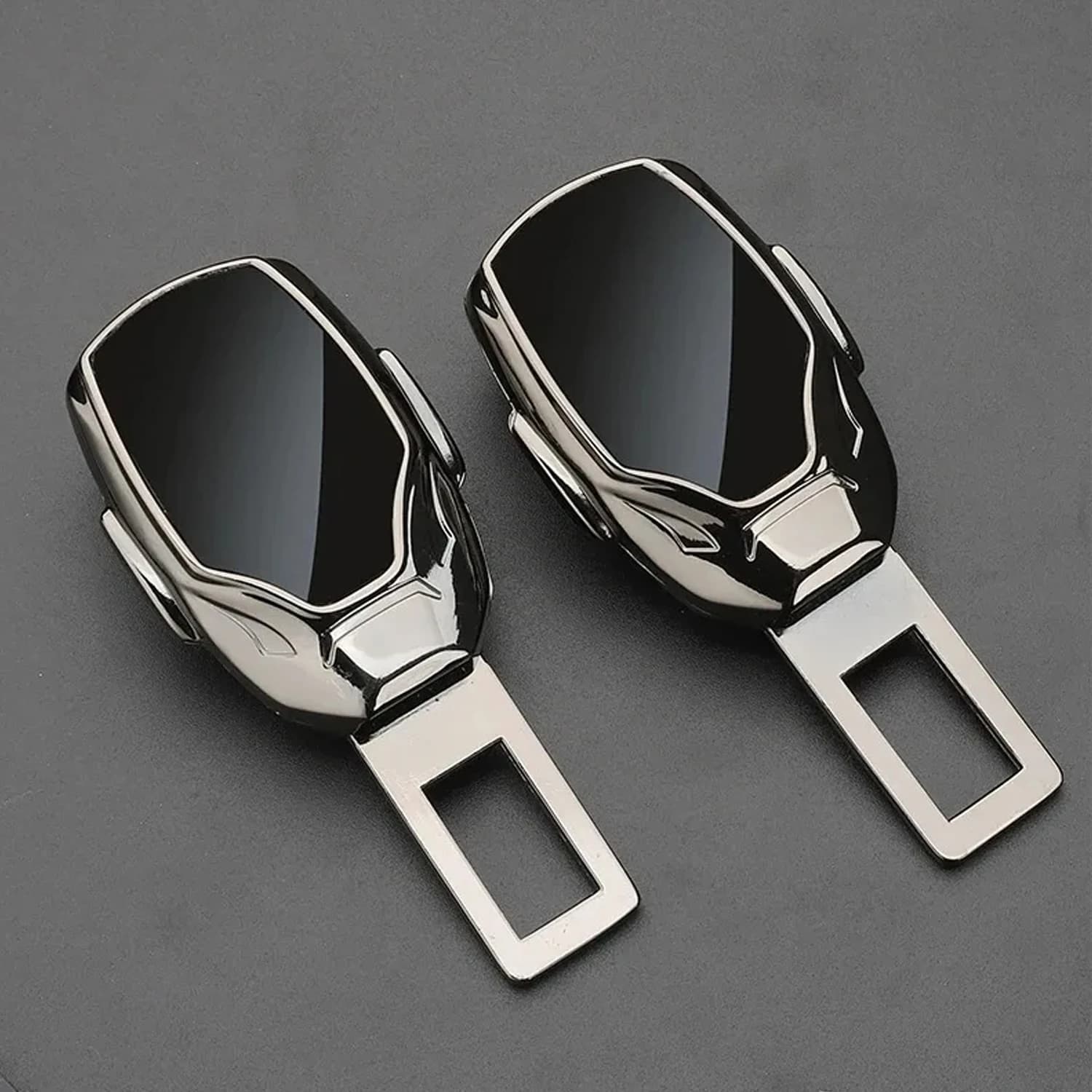 2 pezzi clip per cintura di sicurezza per auto estensore in lega di sicurezza cintura di sicurezza serratura fibbia spina inserto presa prolunga fibbia di sicurezza per Tesla Porsche