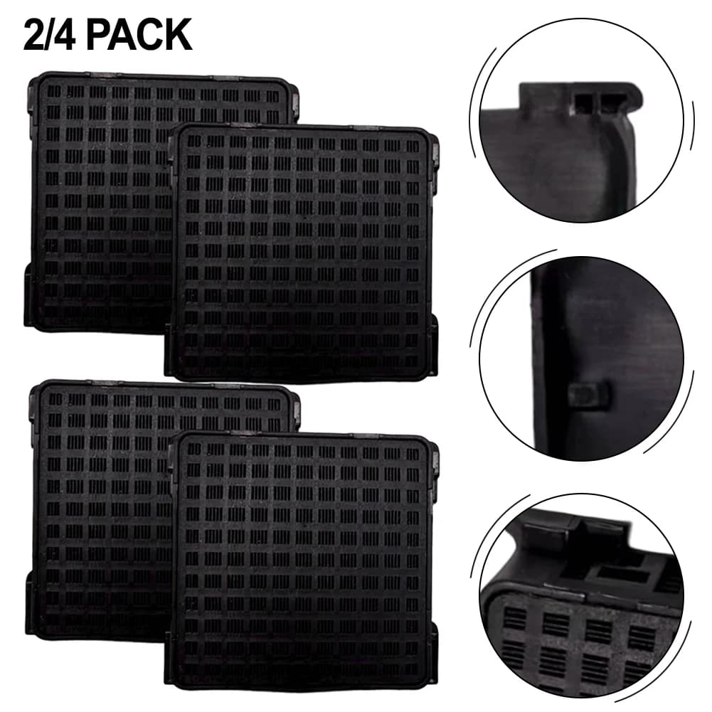 2/4 pezzi filtro a carbone attivo aria fresca per Liebherr 9096989 filtro a carbone di ricambio filtro a carbone attivo per frigorifero