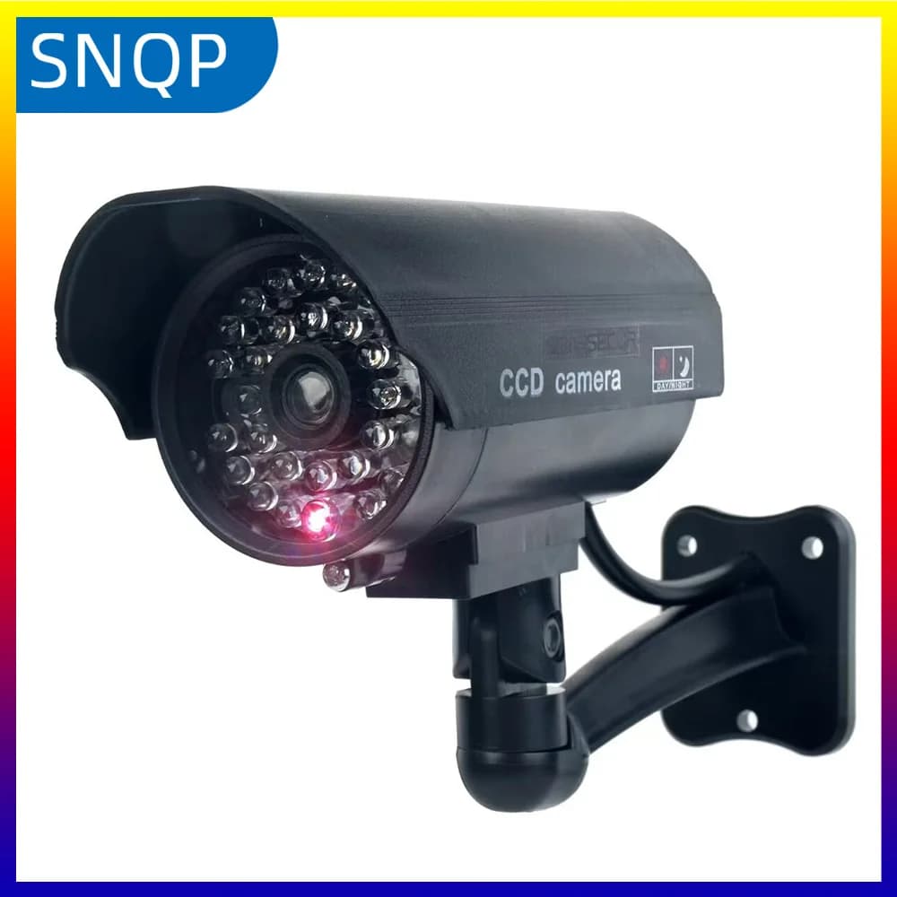 ALARMEST CCTV CCTV surveillance waterproof fit with flashing red LED light for indoor and outdoor
