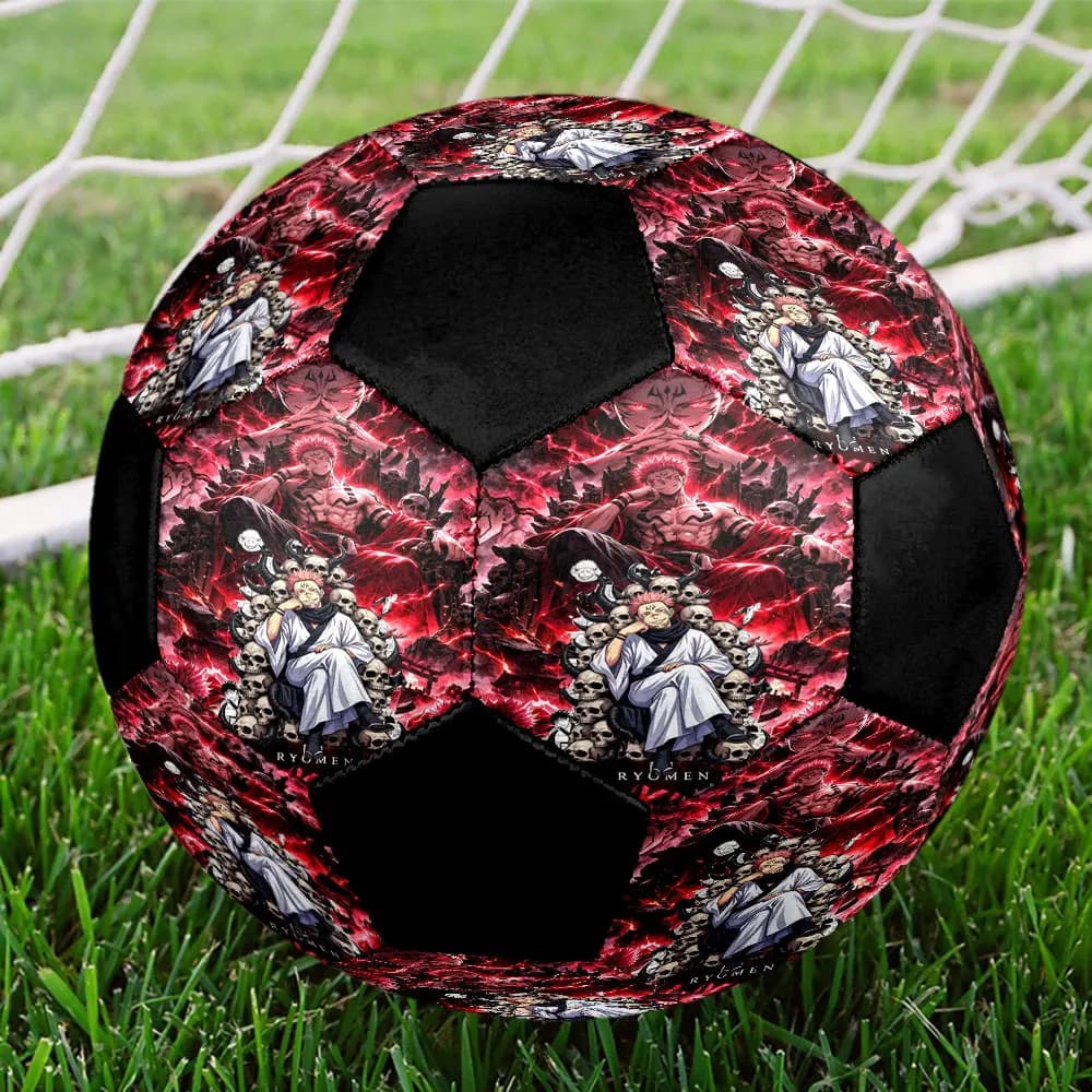 1PC Jujutsu Kaisen Soccer Ball Football Size 5 Training Ball Colorful Team Training All Season Gift HE32