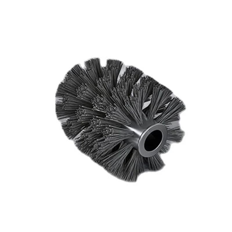 1PC PP Nero/Bianco Testina per scopino Pulizia Bagno Casa Nessun spazio morto Testina di ricambio Filettatura femmina 15mm