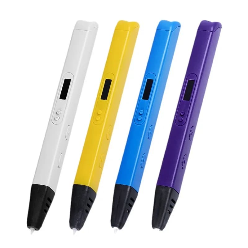 3D Painting Pen Printing OLED Display Continuous Speed Control Temperature Adjustment 1.75mm PLA/ABS 9M Filament Children Do You Draw Gift