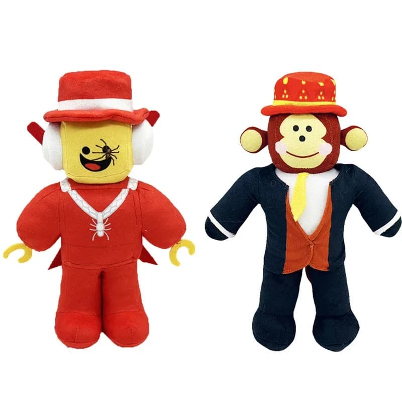 2026 hot Sammy Jandel Brainrot Peluche Bambola di pezza Animale morbido Anime Cartoon Scimmia Cappello Regalo per i fan Compleanno Natale