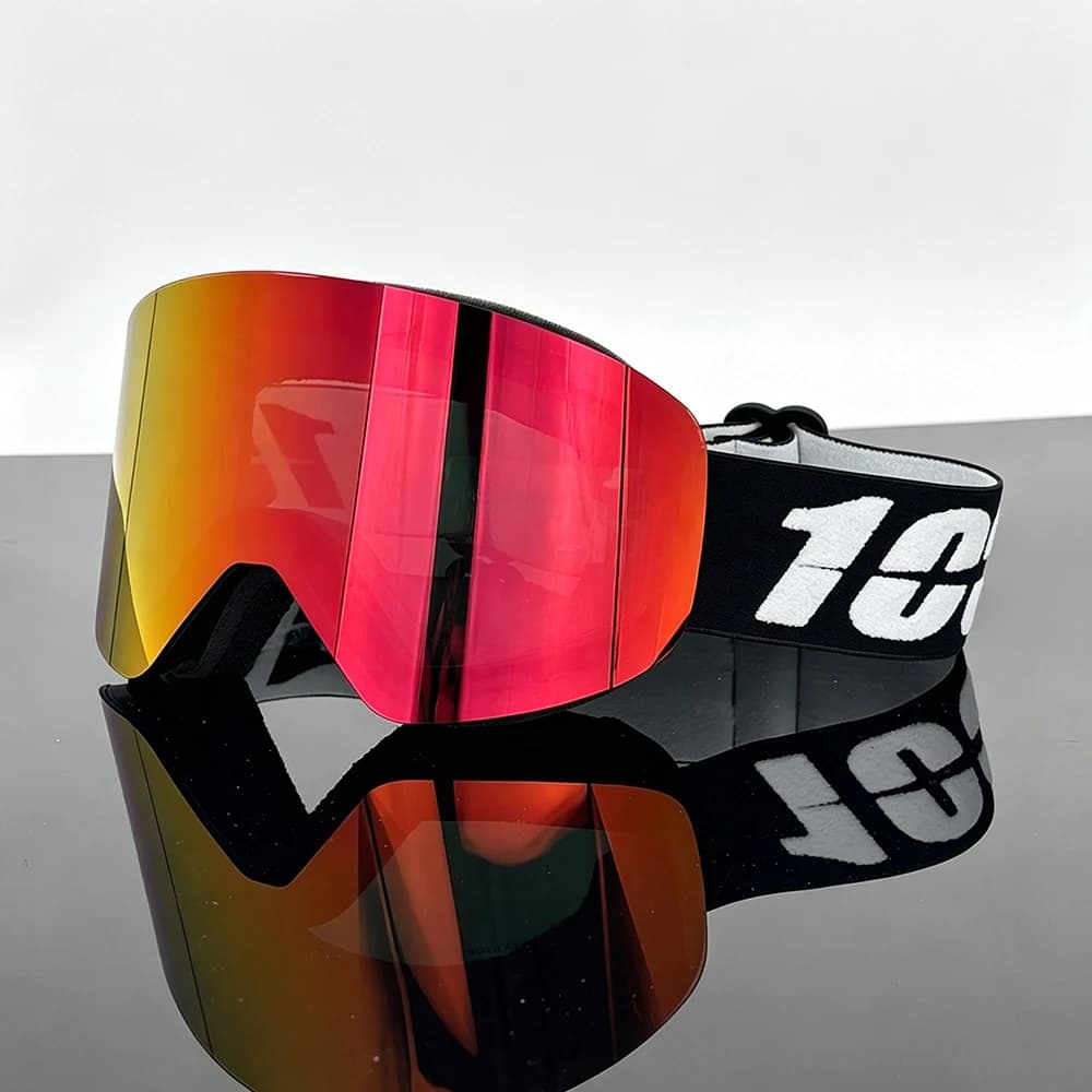 Magnetic Professional Ski Goggles UV400 Protection Anti-Fog Ski Glasses For Men Women Quick-Change Lens Snowboard Goggles