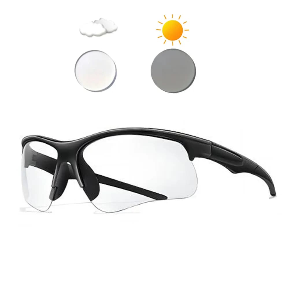 New Cycling Sunglasses Photochromatic Men's Sunglasses Cycling Sunglasses Mtb Outdoor Running Glasses Sports Bike Windproof Glasses