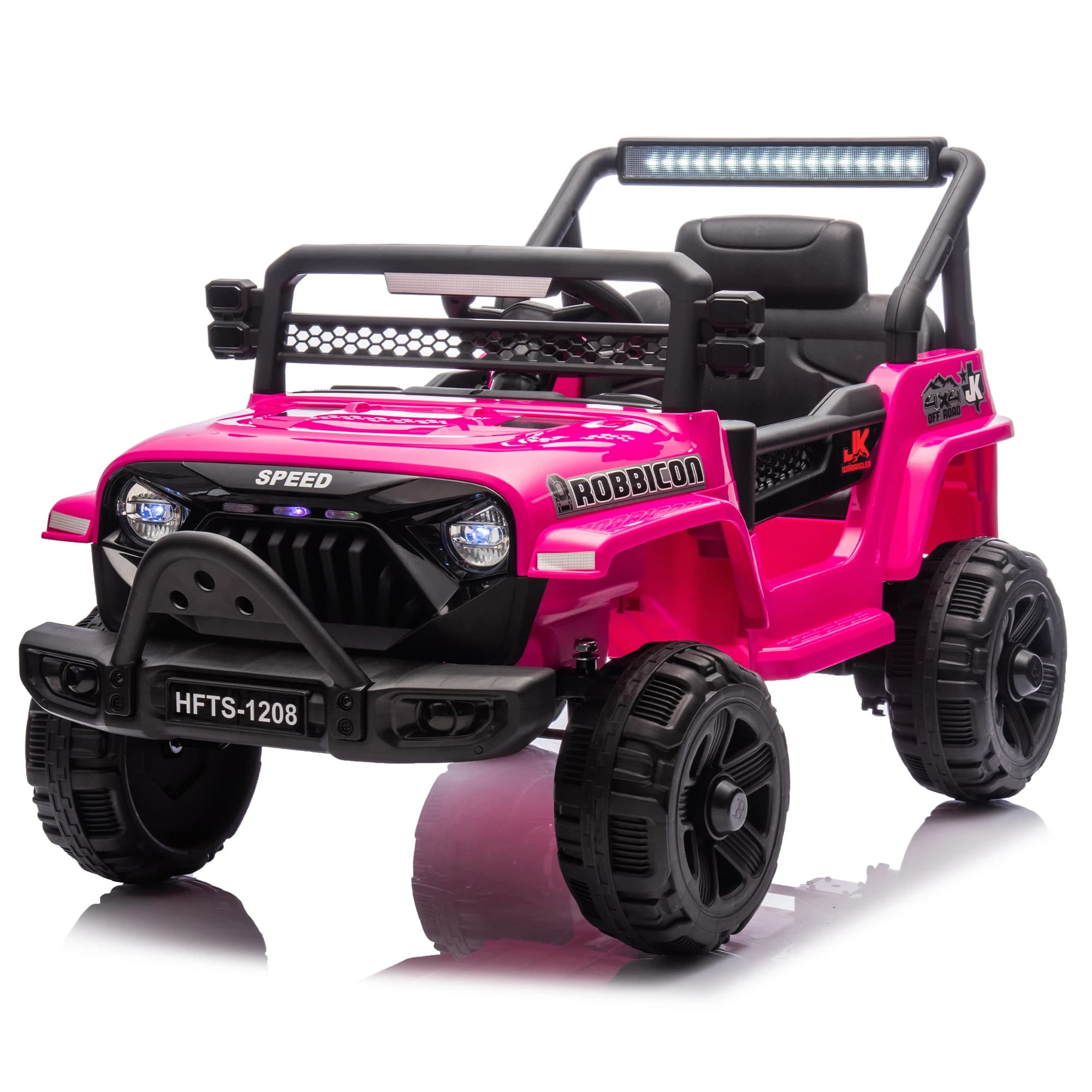 12V Bambini che cavalcano su camion Auto 2WD Genitore Telecomando Sospensione a quattro ruote con MP3 USB Luci a LED Regalo per l'educazione precoce per 1-4 anni