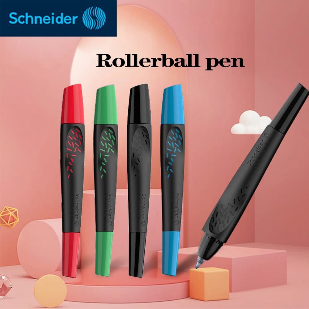 1PC Schneider Penna Gel Penna Roller Ortografica Punta M 0.6mm Sostituibile Ricarica Ritorno A Scuola Anime Kawaii Cancelleria