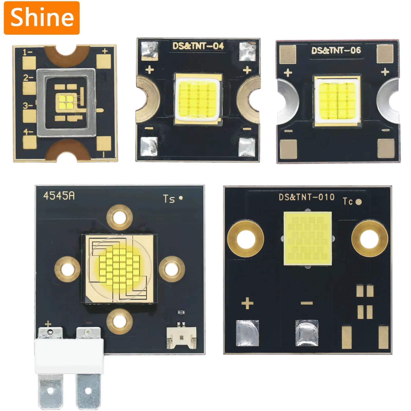 Chip di luce da palco a LED ad alta potenza 20W 60W 100W 400W Bianco freddo Alta luminosità per accessori per proiettori lampada da discoteca DJ a testa mobile