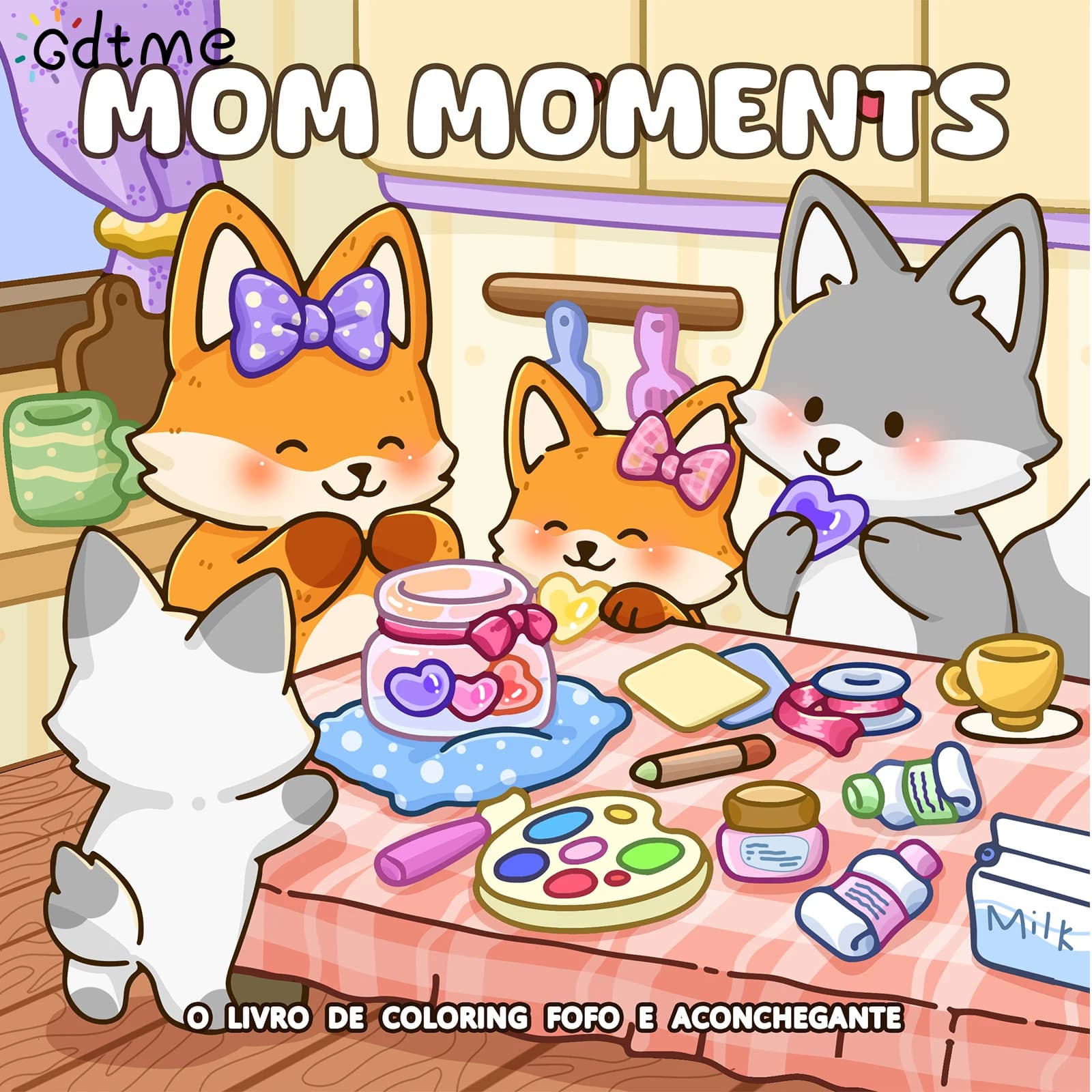 MOM MOMENTS Bold-easy Patterns Coloring Book for Adults Cute Drawing Book Perfect Gift for Party and Birthday