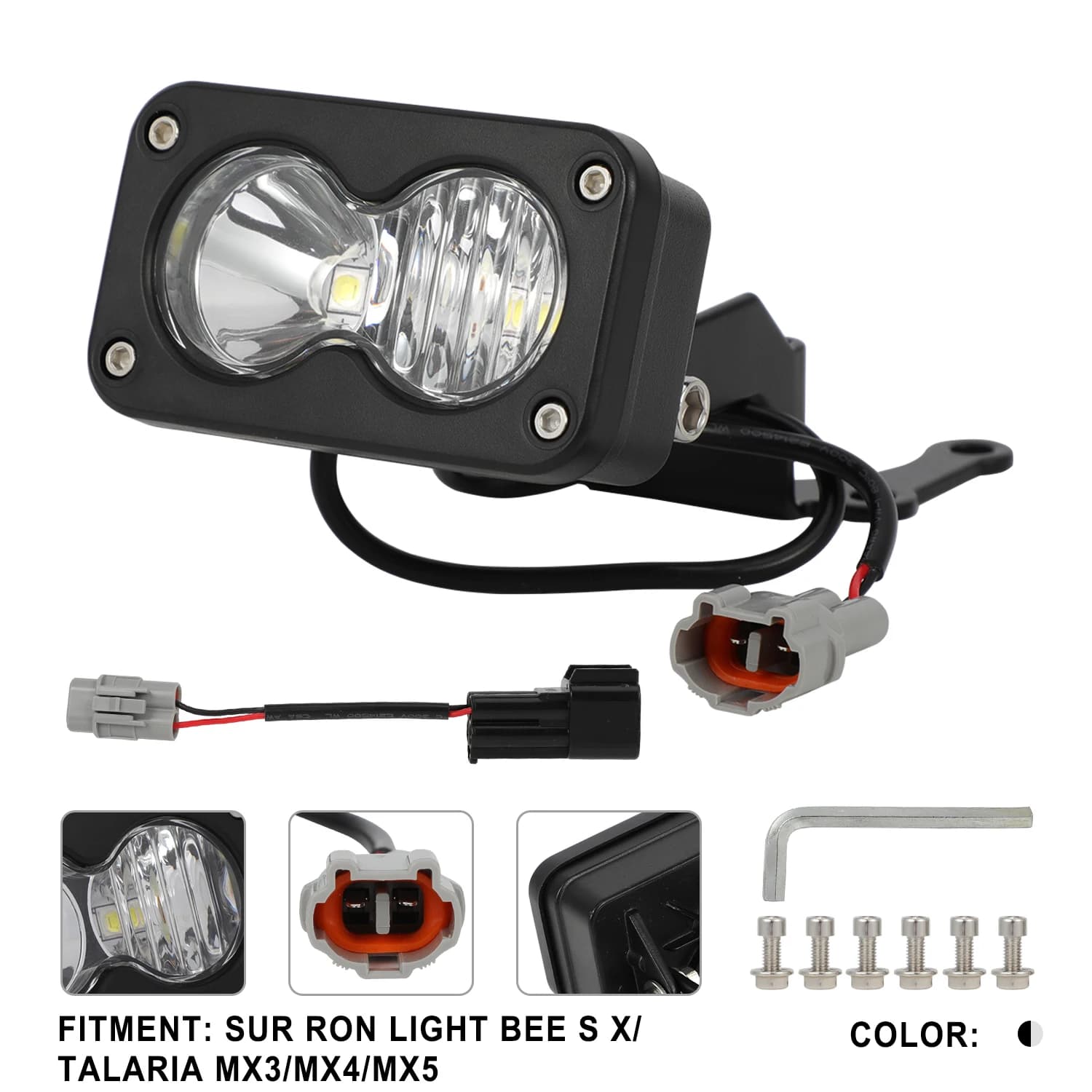 Surron LIGHT BEE S/X TALARIA MX3 MX4 MX5, Electric Motorcycle Headlights, Motocross Lights, E-bike Accessories