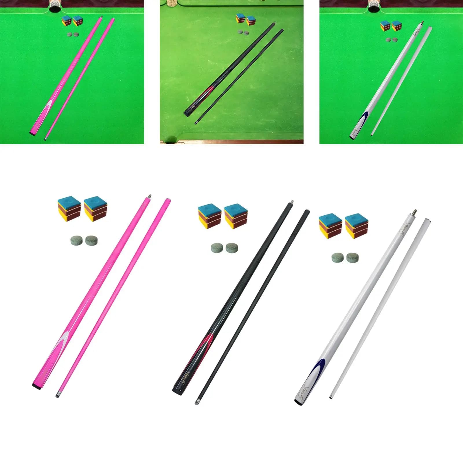 Pool Cue Stick, Billiard Pool Stick Carbon Fiber Professional 57 inch Billiard Cue Stick for Men Women Billiard Players