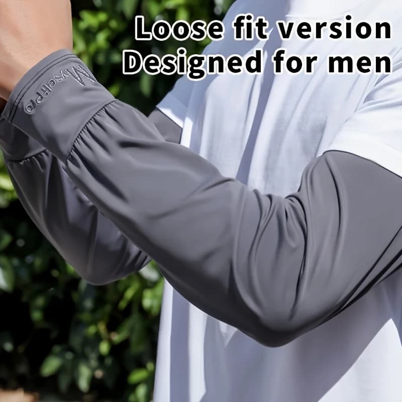 Men's Loose Cooling Arm Sleeves / Breathable, Quick-Dry, Lightweight Comfortable / Outdoor Gear, All-Day Wear, Equipment / Loose Sleeve / Polyester Spandex / Riding, Driving, Fishing, Outdoor Sports