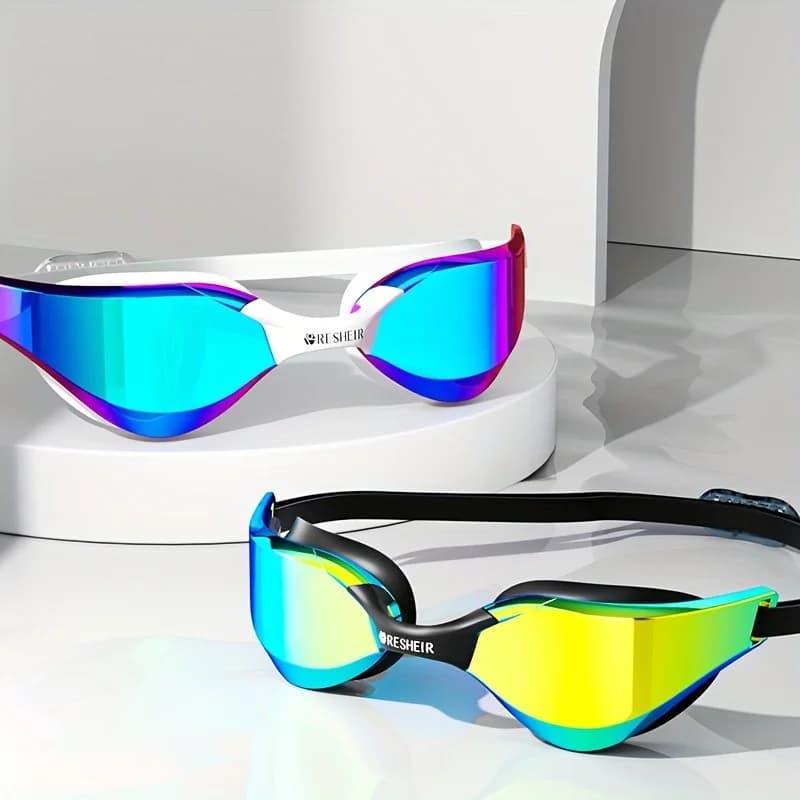 Unisex swimwear professional waterproof anti-fog protection UV protection adult swim glasses men woman