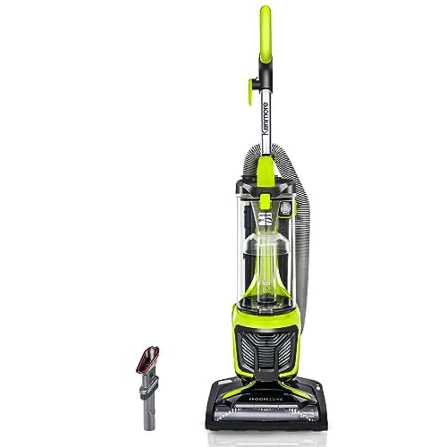 Aspirapolvere Verticale Senza Sacco DU2001 per Tappeti con Sistema a 2 Motori, Contenitore Polvere XL, Strumento Combinato 3-in-1