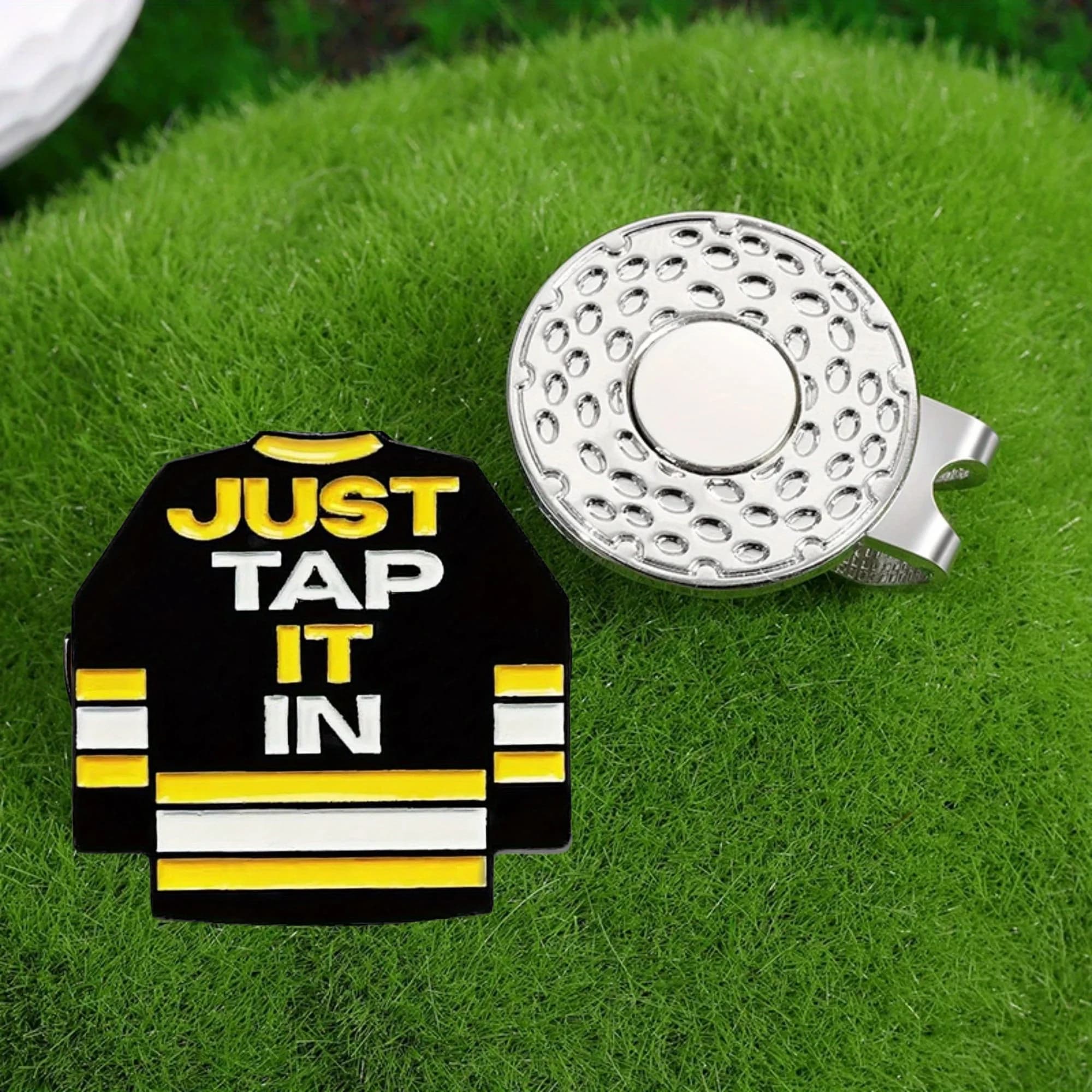 Clip magnetico per cappello con segnapalla da golf Happy Gilmore, regali divertenti per il golf, accessori da golf resistenti per uomini e donne golfisti