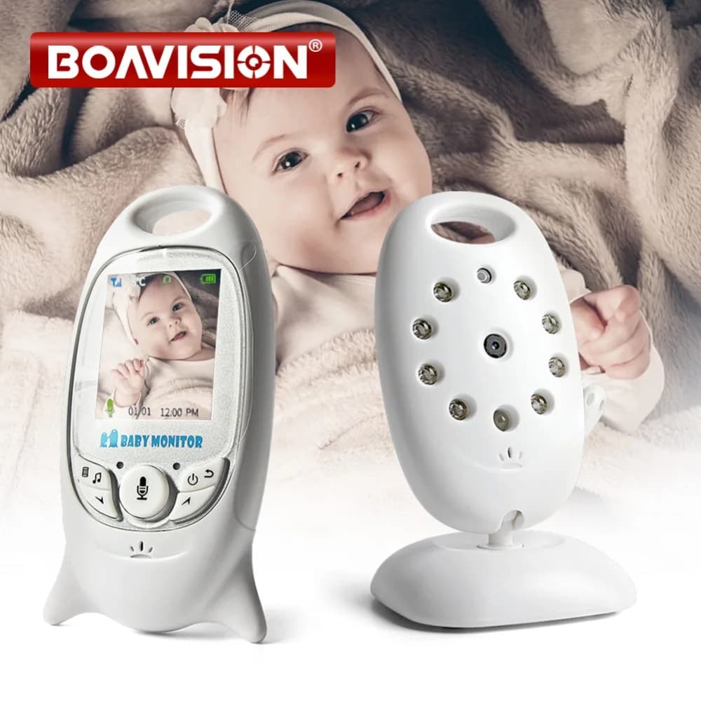 VB601 Video Baby Monitor Senza Fili 2.0'' LCD Baby Sitter 2 Vie Parlare di Visione Notturna Temperatura Security Nanny Telecamera 8 Ninne Nanne