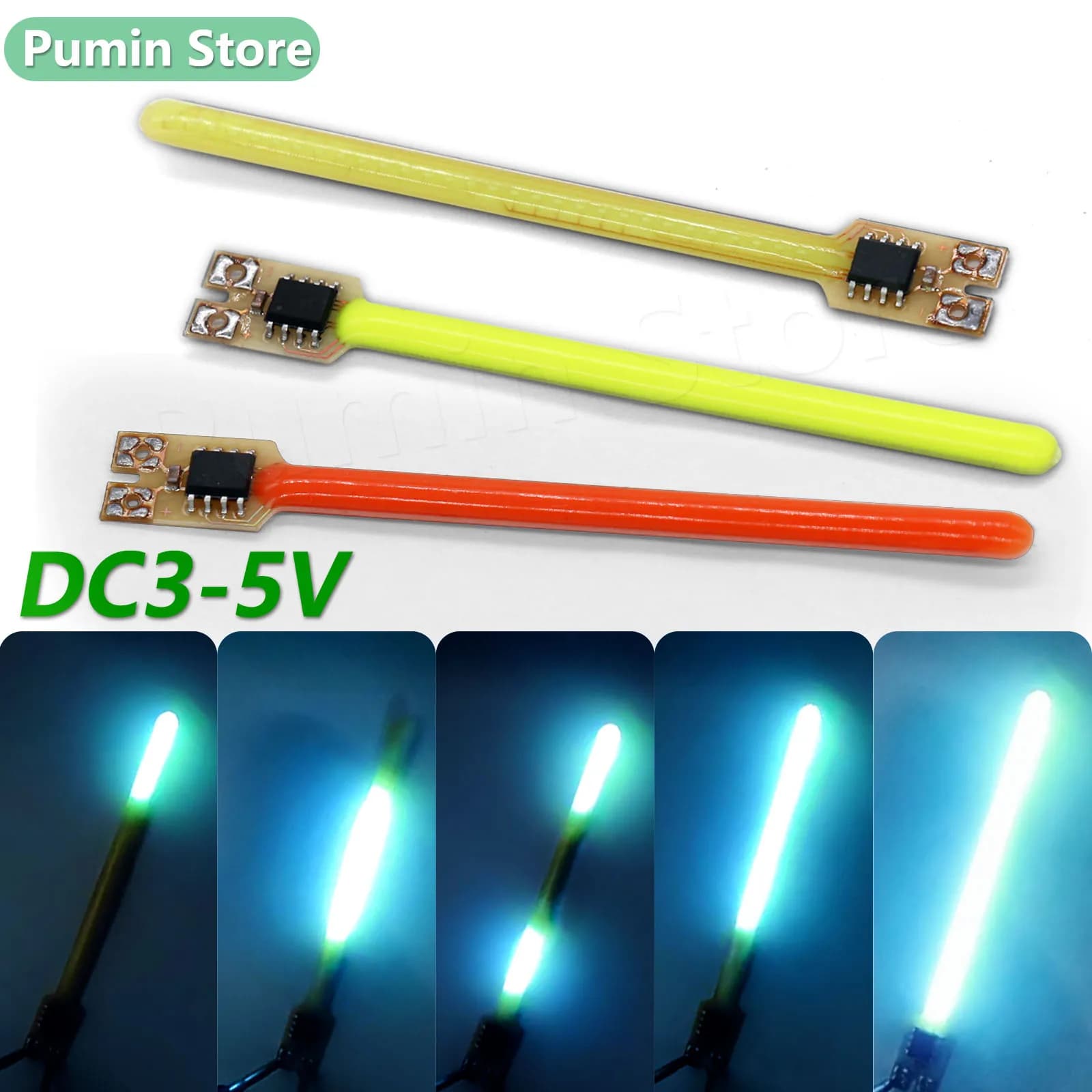 Nuovo 1-100PCS 3-5V Led Filamento Pioggia di Meteore Acqua Che Scorre Candela Edison Lampadina 5 modalità Decorazione Di Natale Lampadina di avvertimento Filamento