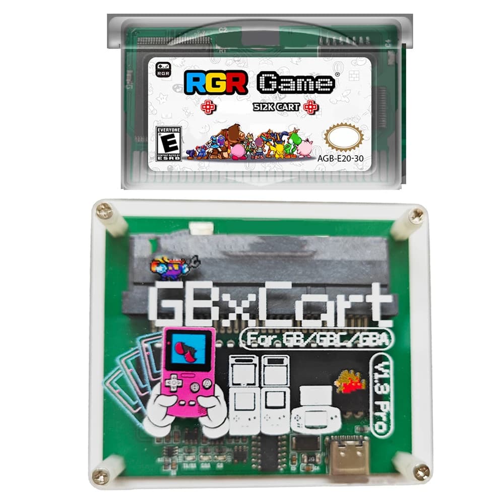 Retro GBxCart Pro RW Reader Writer Adattatore di backup 512K Chip originale Scheda da gioco Registratore per fotocamera Bruciatore per cartuccia GB GBA GBC