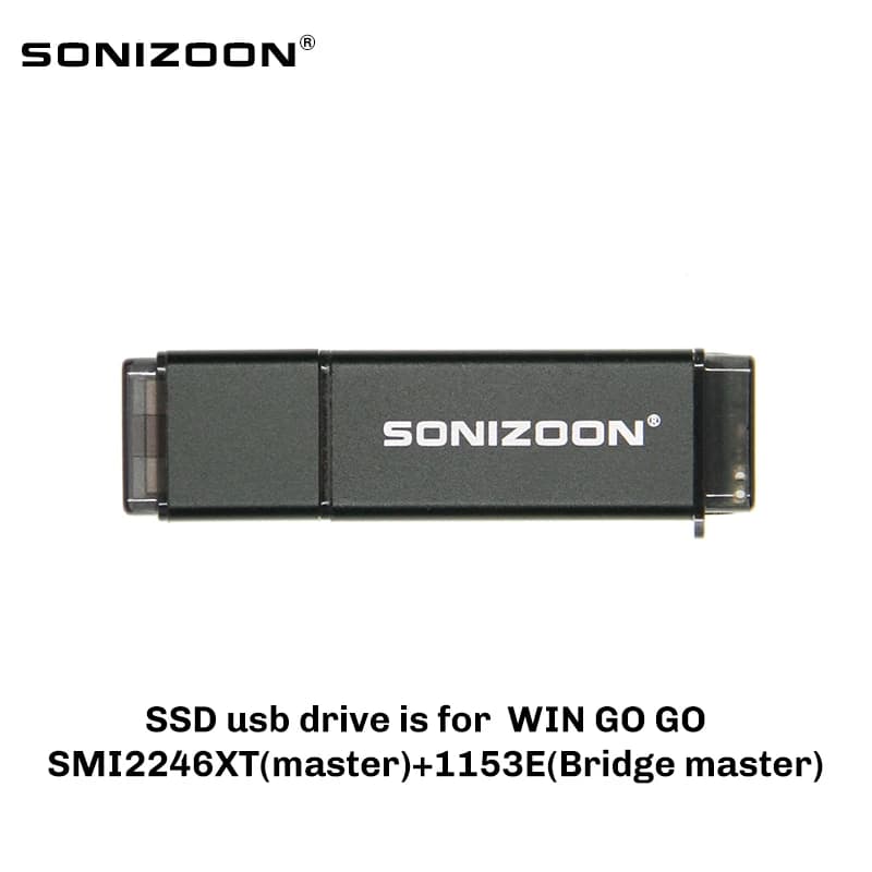 SSD sonifoon di WINTOGO SSD USB3.1 USB3.0 128GB 256GB disco rigido portatile di grande capacità unità a stato solido pc