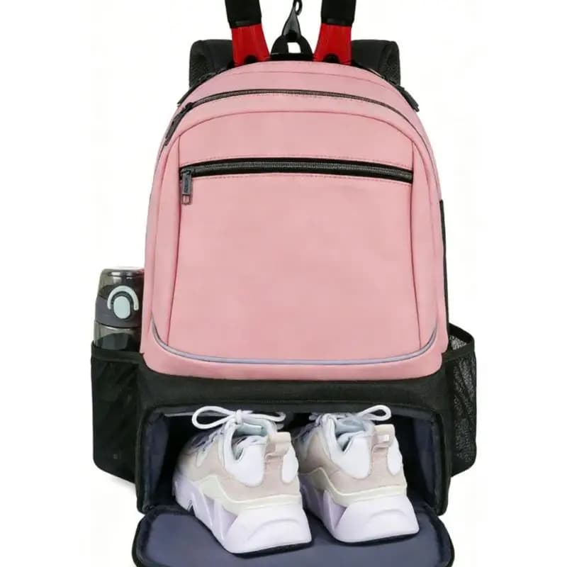 652F Zaino da tennis Borsa per racchetta da tennis per sport all aperta Borsa da trasporto per racchetta portatile Borsa da